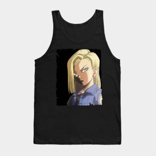 ANDROID 18 MERCH VTG Tank Top